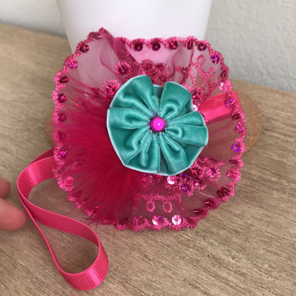 Fancy and beautiful handmade headband.